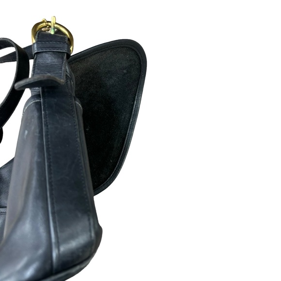 VINTAGE COACH FLETCHER black Bag 4150 Crossbody Black - Picture 5 of 12